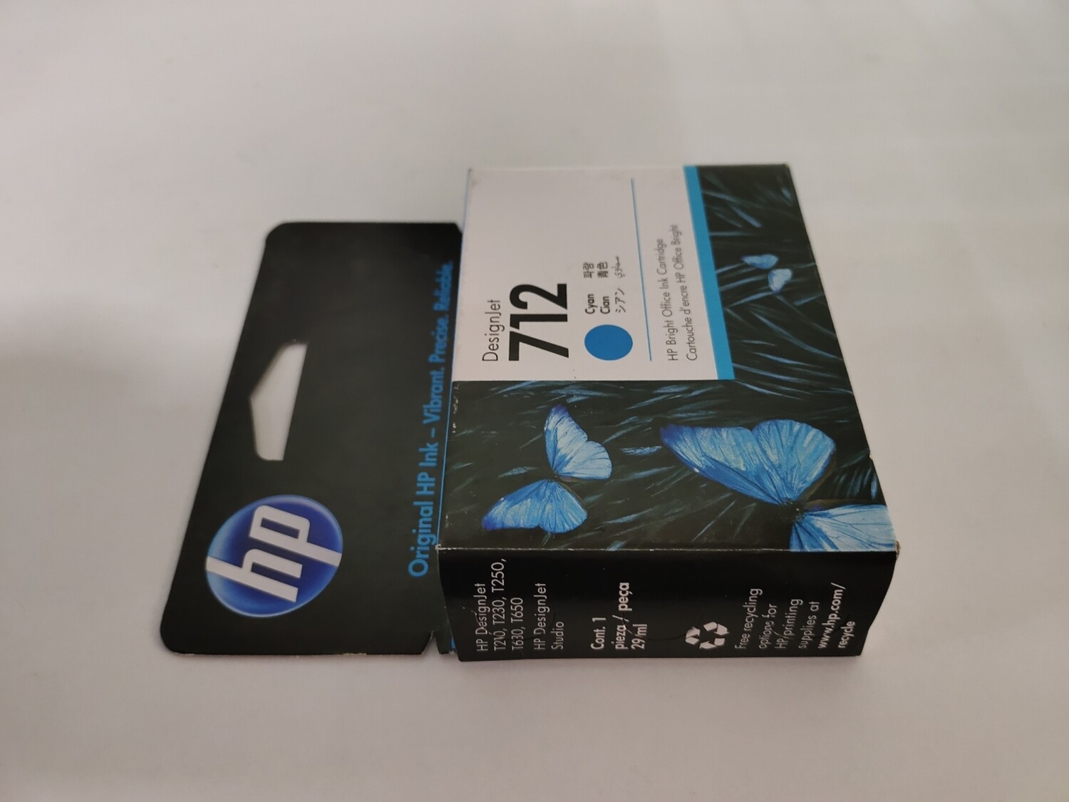 HP DesignJet 712 Cyan Ink (T210, T230, T250, T630, T650)