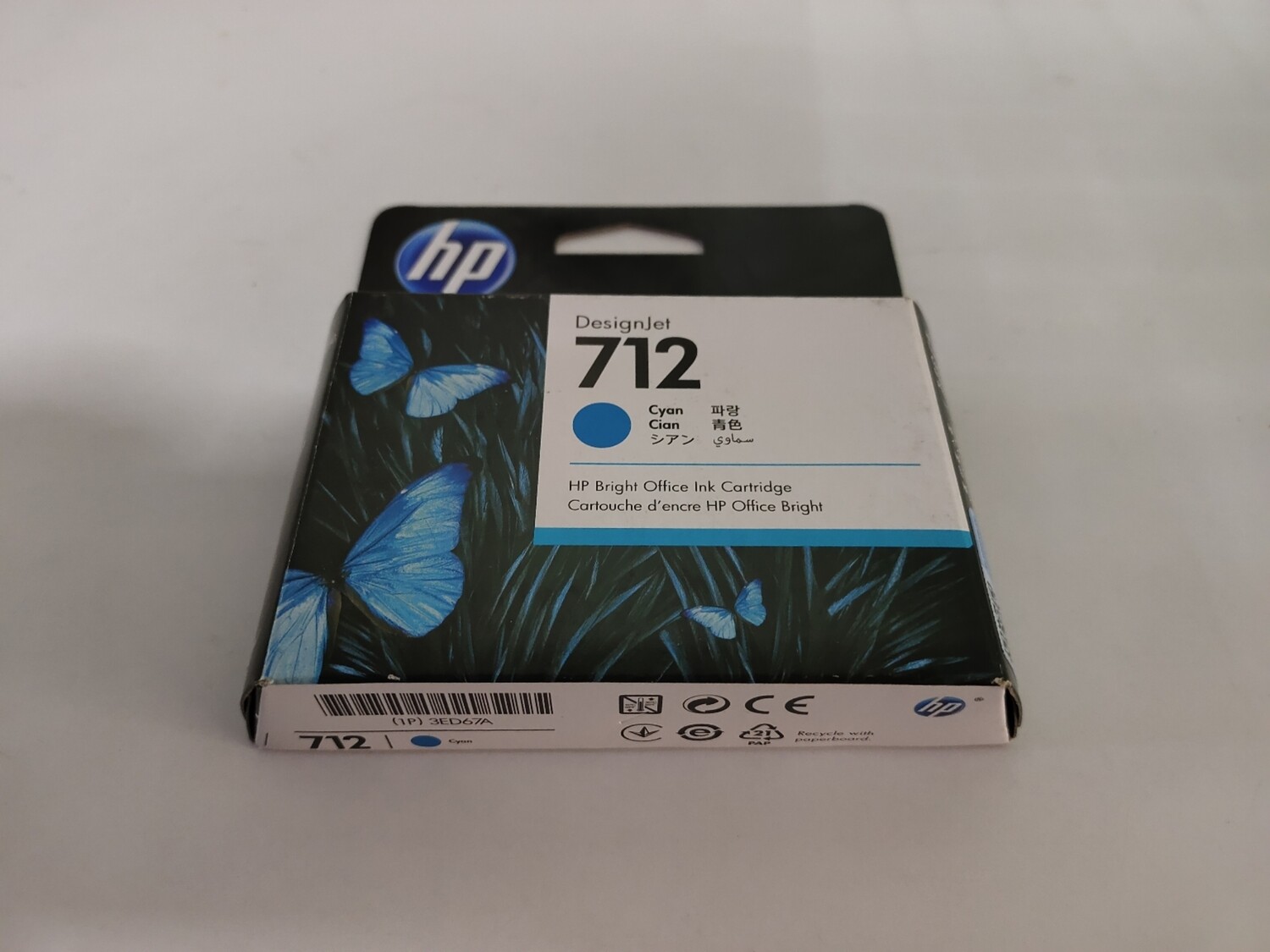 HP DesignJet 712 Cyan Ink (T210, T230, T250, T630, T650)