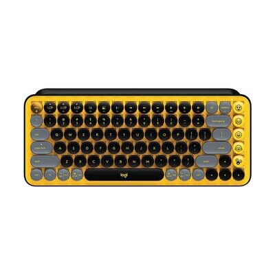 Logitech POP Keys Mechanical Wireless Keyboard , Blast