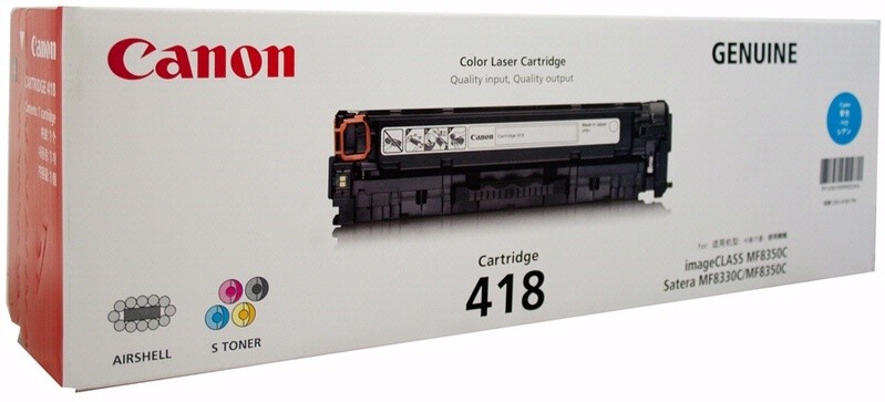 Canon 418 Cyan Toner Cartridge