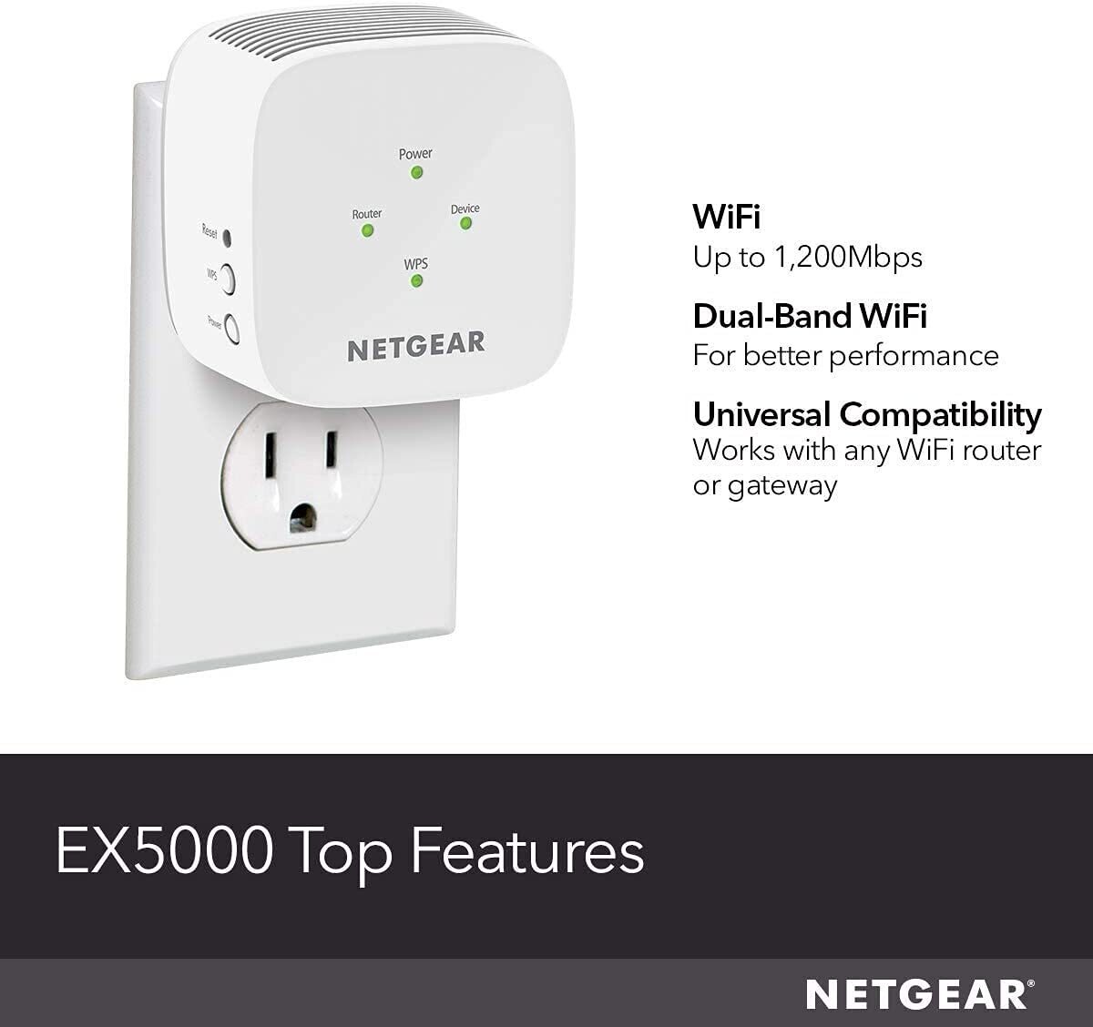 Netgear EX6110 Dual Band WIFI Range Extender