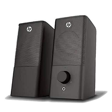HP DHS-2101 2.0 Portable Multimedia Wired Black Speaker with USB