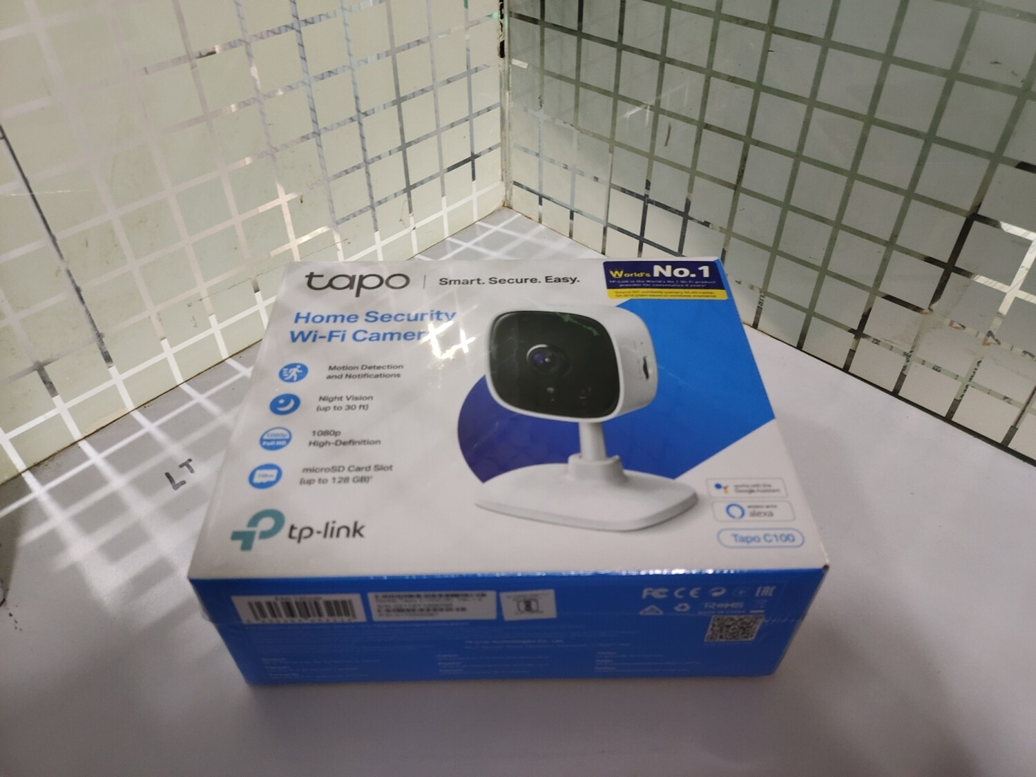 TP-Link Tapo C100 Home Security Wi-Fi Camera TP-Link Tapo C100 Home Security Wi-Fi Camera
