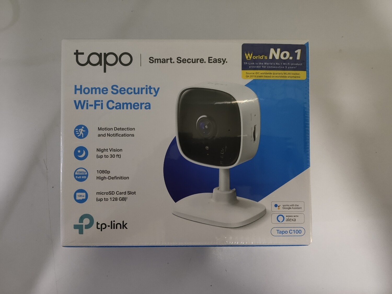 TP-Link Tapo C100 Home Security Wi-Fi Camera TP-Link Tapo C100 Home Security Wi-Fi Camera