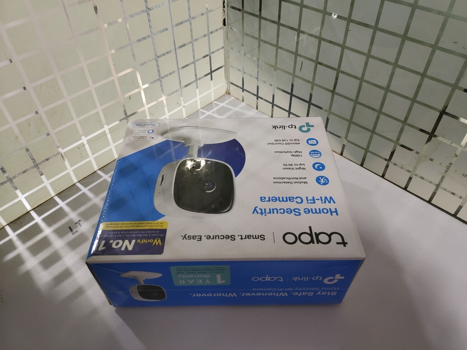 TP-Link Tapo C100 Home Security Wi-Fi Camera TP-Link Tapo C100 Home Security Wi-Fi Camera