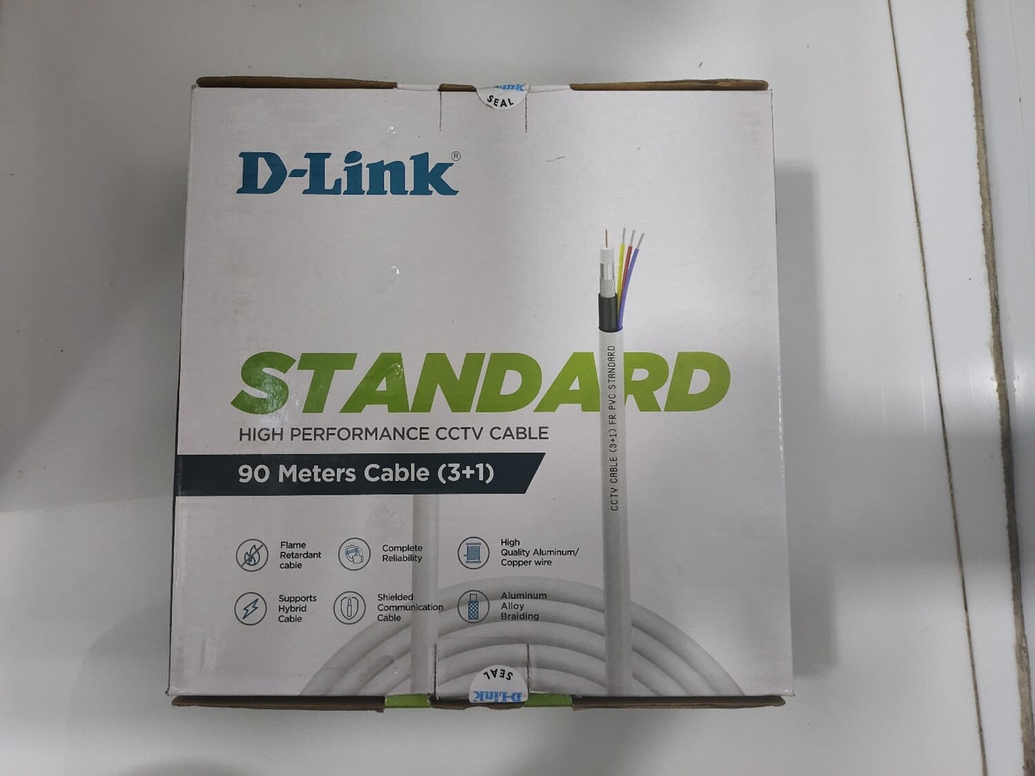D-Link CCTV Standard 90MTR Cable (3+1) D-Link CCTV Standard 90MTR Cable (3+1)