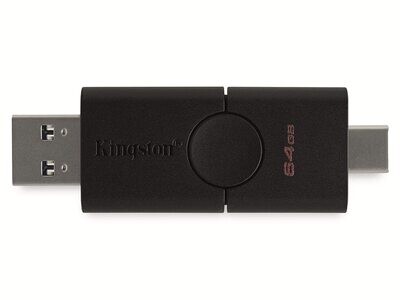 Kingston 64GB Type-C DUO USB 3.2 Pendrive Kingston 64GB Type-C DUO USB 3.2 Pendrive