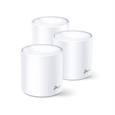 TP Link Deco X20 (3-pack) AX1800 Whole Home Mesh Wi-Fi 6 System