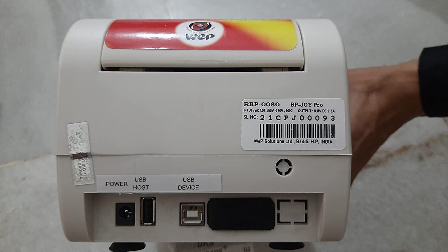 Wep BP Joy Pro Thermal Retail Printer Wep BP Joy Pro Thermal Retail Printer