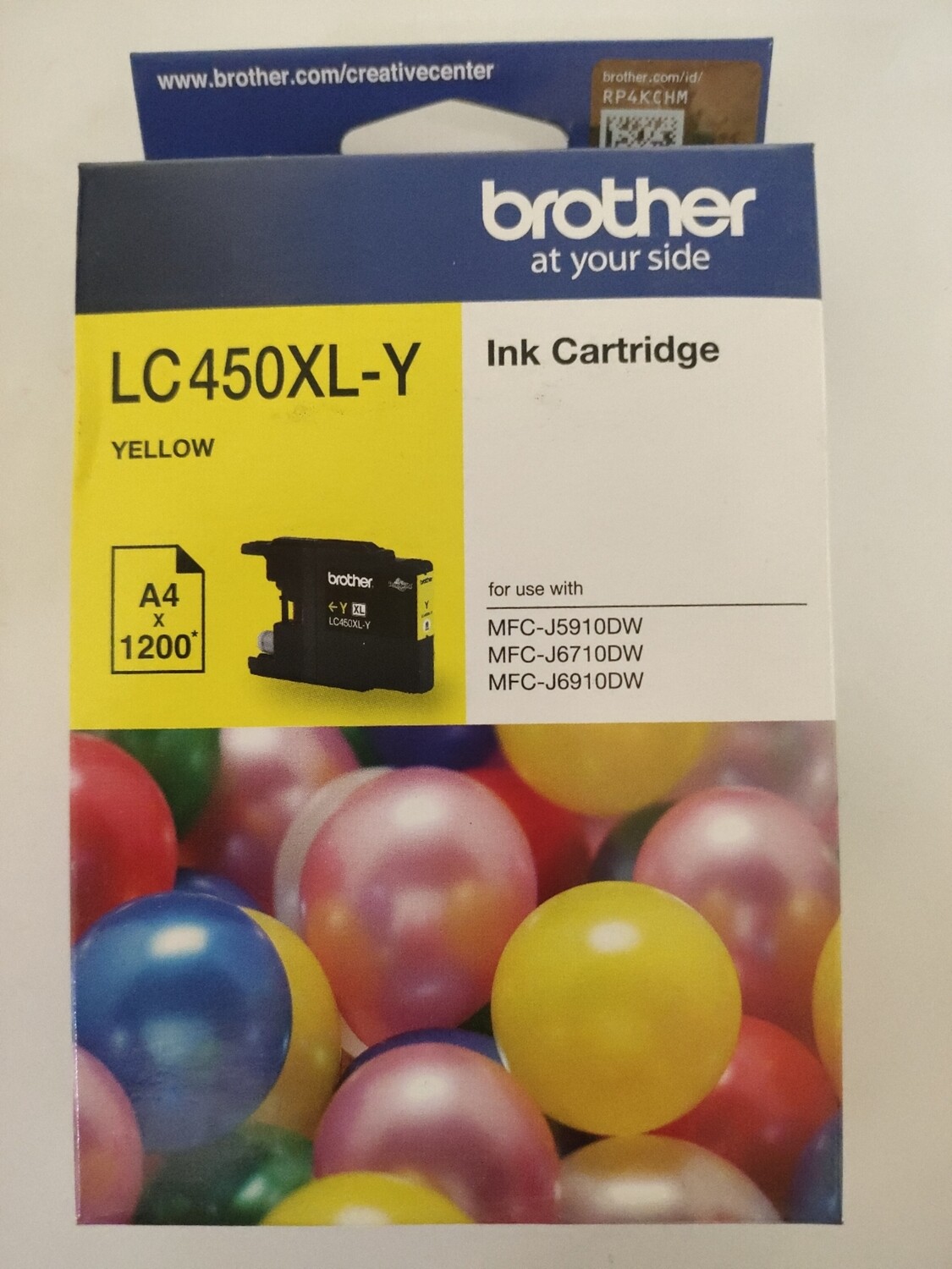 Brother LC450XL Yellow Ink Cartridge