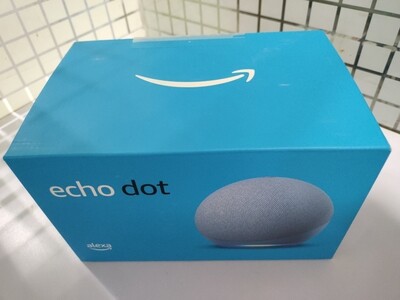 Amazon Echo Dot 4th Gen, Alexa Smart Speaker, Blue