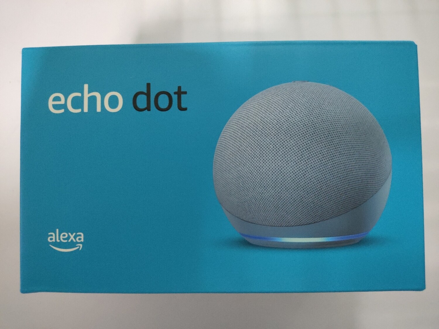 Amazon Echo Dot 4th Gen, Alexa Smart Speaker, Blue
