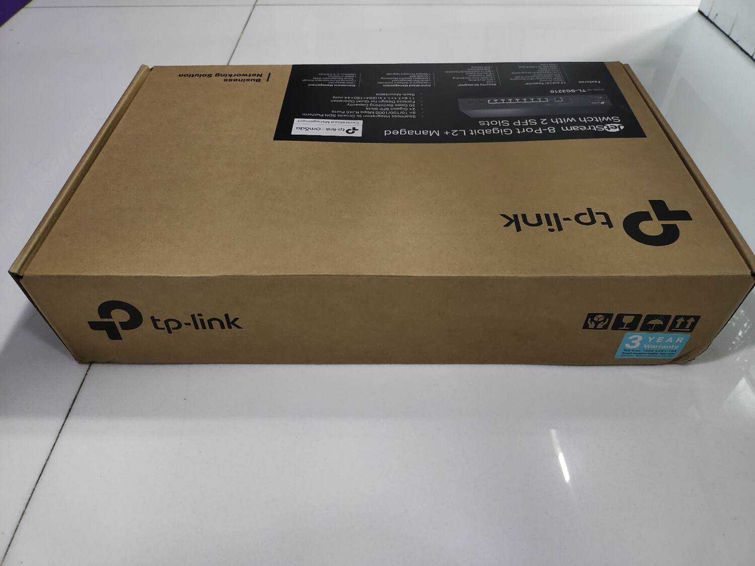 TP-Link SG3210 JetStream 8-Port Gigabit L2 + Managed Switch