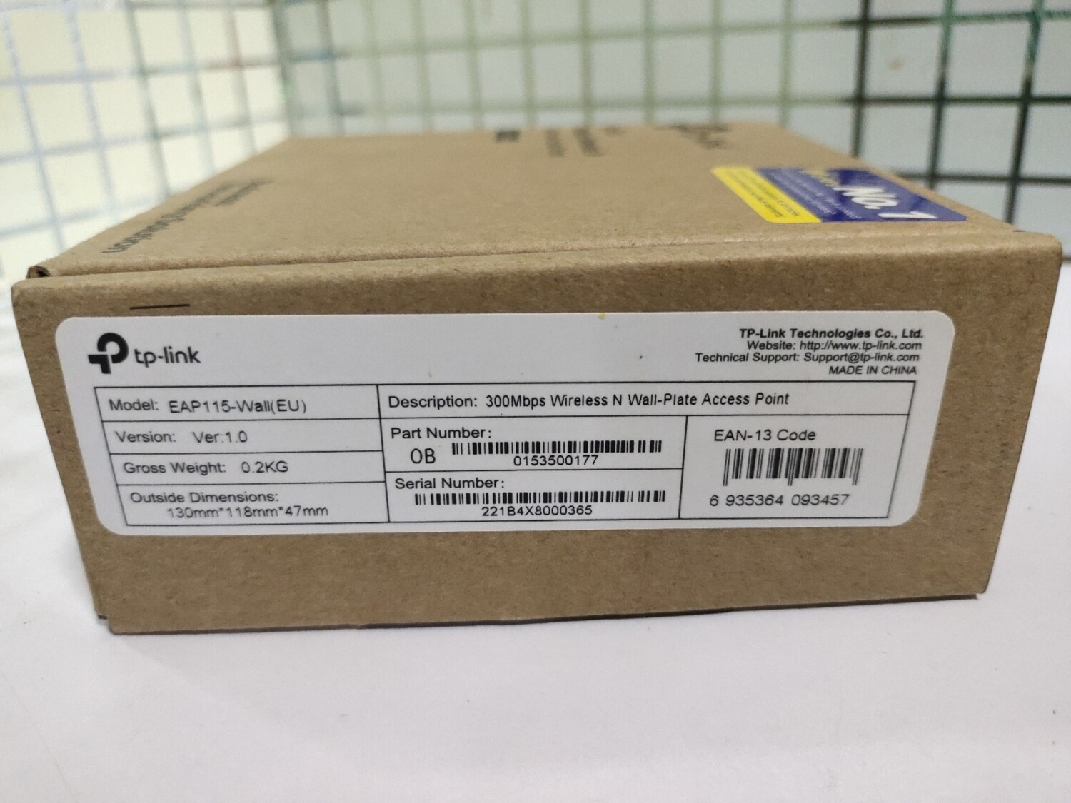 TP Link EAP115-Wall 300mbps Wall-Plate Access Point TP Link EAP115-Wall 300mbps Wall-Plate Access Point