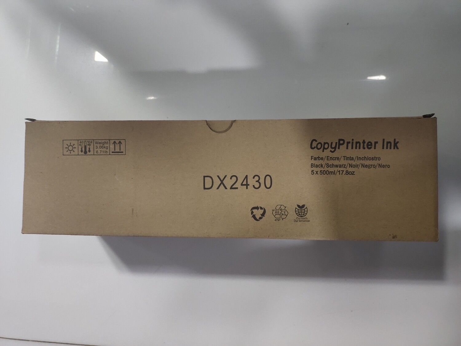 Copy Printer DX 2430 Digital Duplicator Black Ink, Pack of 5 Copy Printer DX 2430 Digital Duplicator Black Ink, Pack of 5