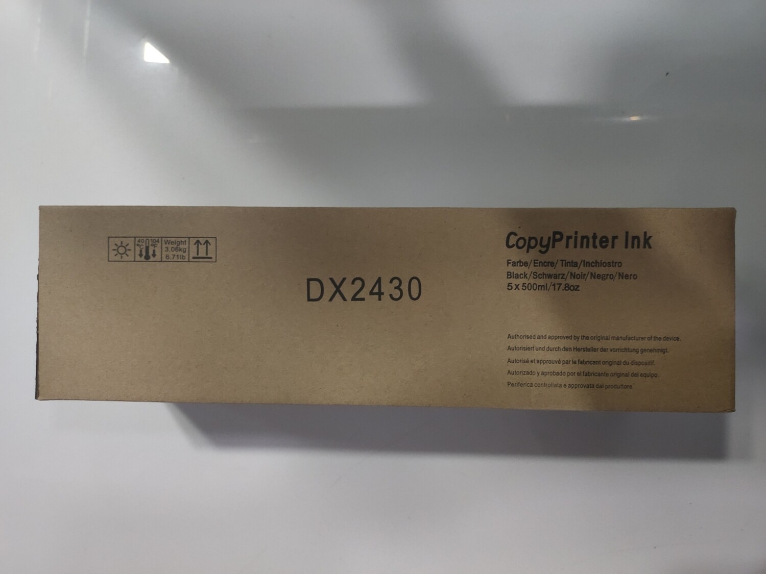 Copy Printer DX 2430 Digital Duplicator Black Ink, Pack of 5 Copy Printer DX 2430 Digital Duplicator Black Ink, Pack of 5