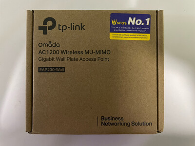 Tp-Link EAP230-Wall Omada AC1200 Wall-Plate Access Point