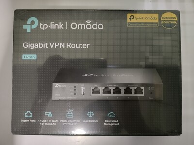 TP Link ER605 (V2) Omada Gigabit VPN Router TP Link ER605 (V2) Omada Gigabit VPN Router