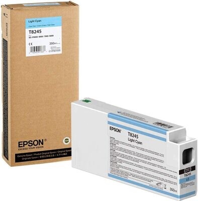 Epson T8245 Light Cyan Ink Cartridge, 350ml Epson T8245 Light Cyan Ink Cartridge, 350ml