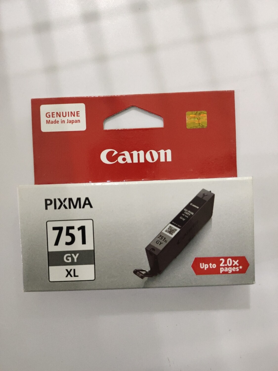 Canon Pixma 751XL Gray Ink Cartridge