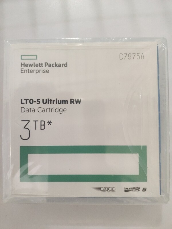 HP LTO 5 Tape Data Cartridge, 3TB
