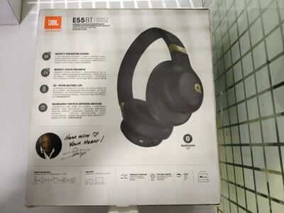 JBL E55BT Quincy Bluetooth Headset,Black