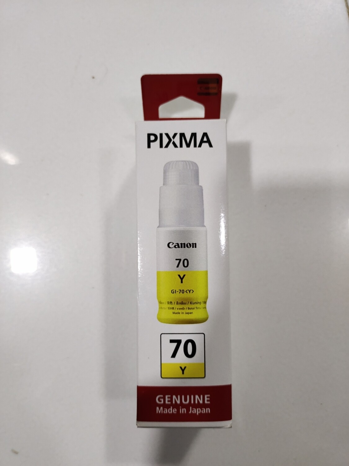 Canon Pixma 70 Yellow Ink Bottle