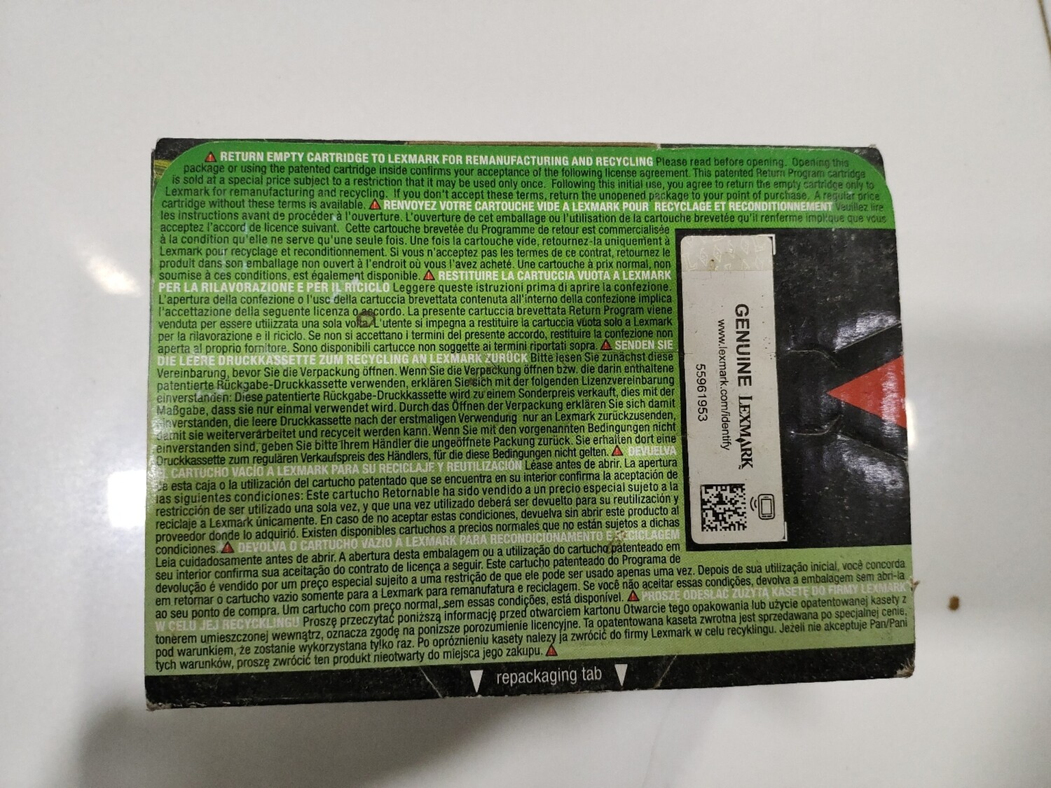 Lexmark C540A1YG Yellow Toner Cartridge Lexmark C540A1YG Yellow Toner Cartridge