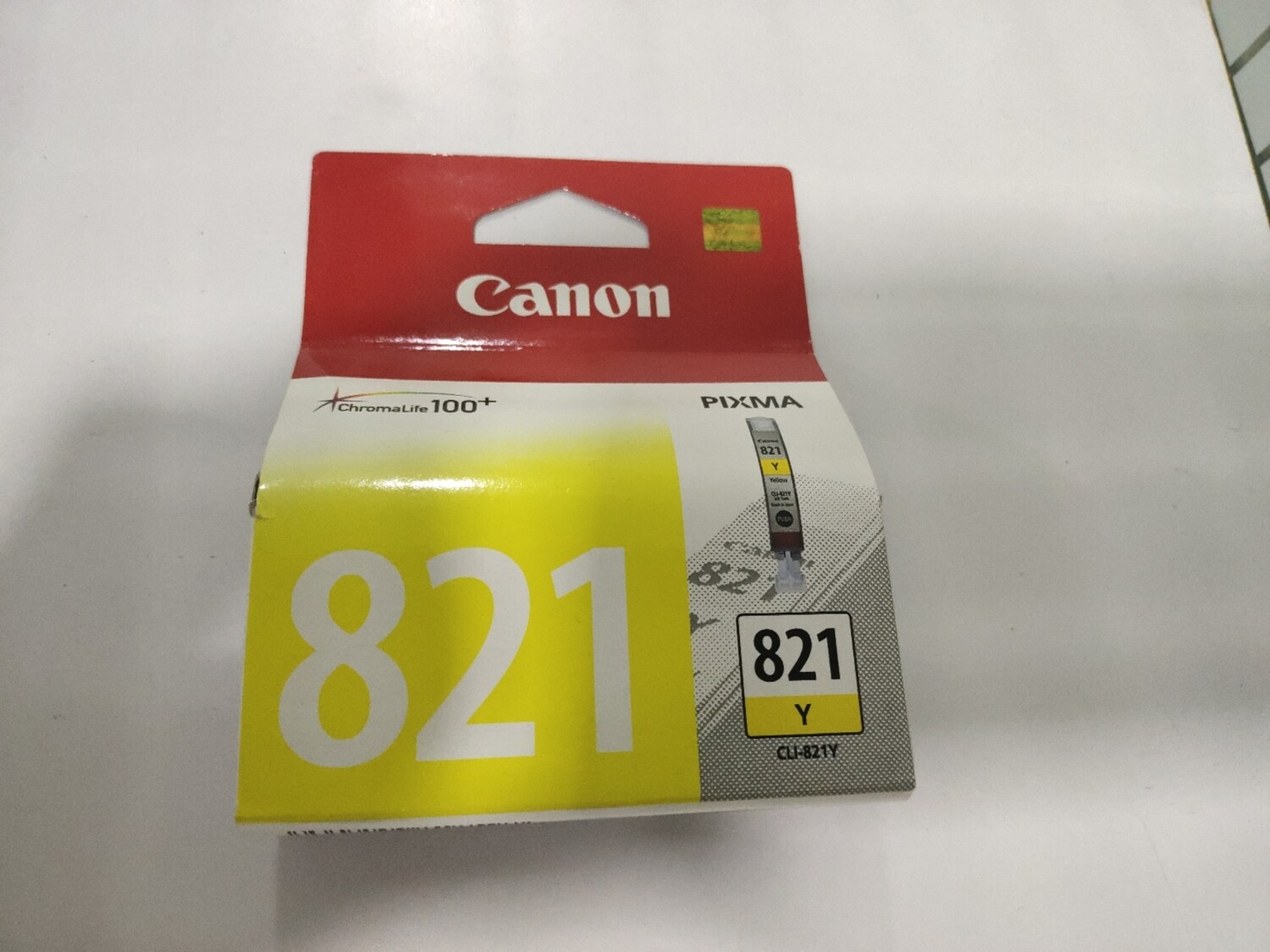 Canon Pixma 821 Yellow Ink Cartridge Canon Pixma 821 Yellow Ink Cartridge