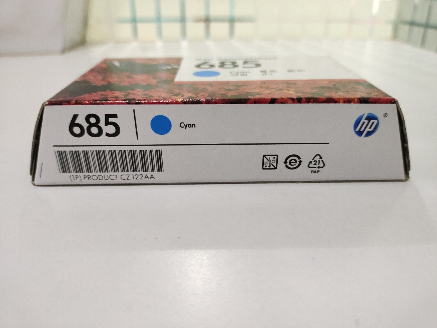HP 685 Cyan Ink Cartridge