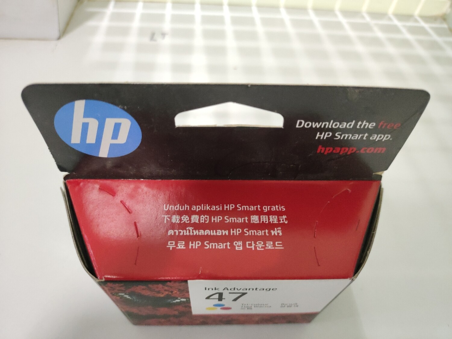 HP 47 Tri-Color Ink Cartridge HP 47 Tri-Color Ink Cartridge
