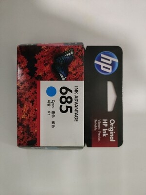 HP 685 Cyan Ink Cartridge