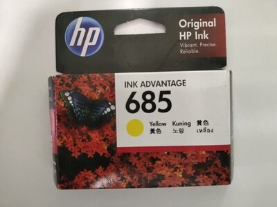 HP 685 Yellow Ink Cartridge