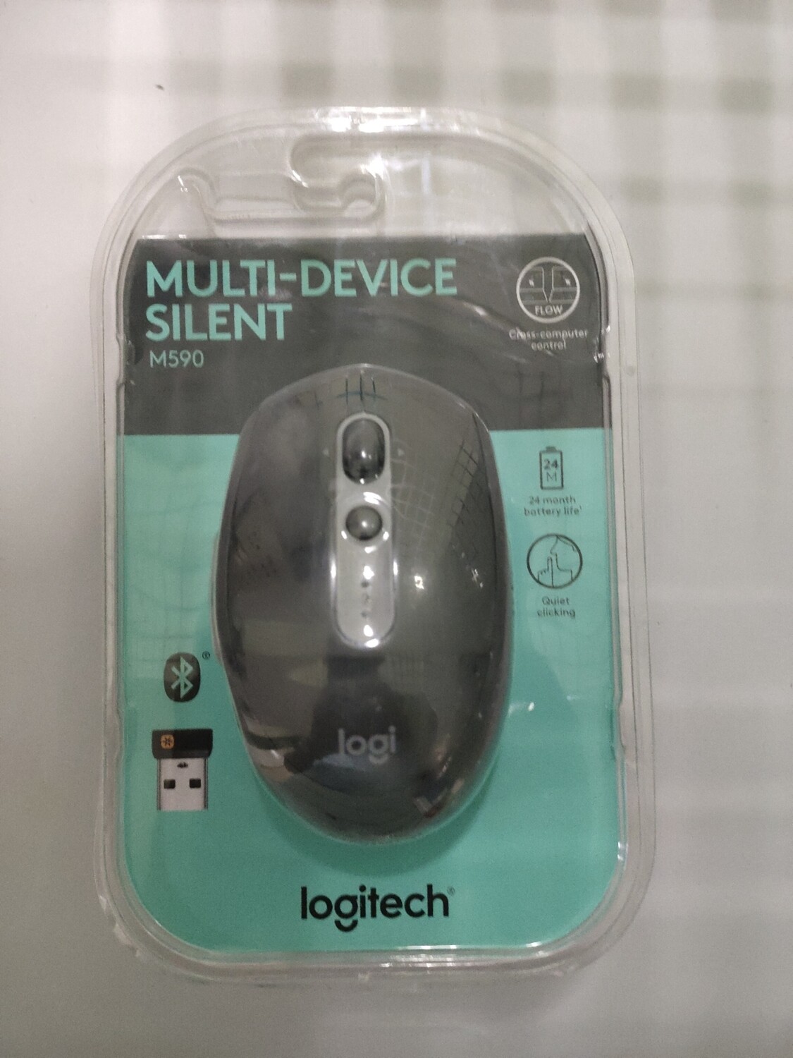 Logitech M590 Multi-Device Wireless Mouse - Rs.1800