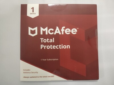 1 User, 1 Year, McAfee Total Protection