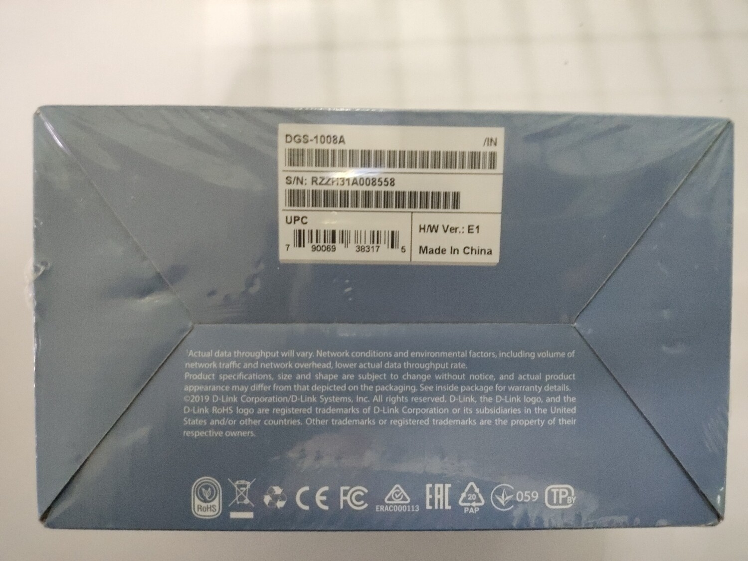 D-Link DGS-1008A 8-Port Gigabit Desktop Switch D-Link DGS-1008A 8-Port Gigabit Desktop Switch