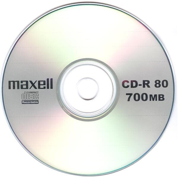 Maxell CD-RW CR-R 80min 700mb pack of 10disk