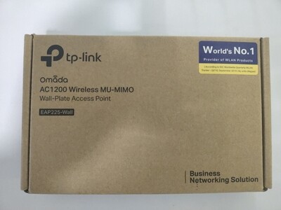 TP Link EAP225-Wall Omada Wireless Wall-Plate Access Point