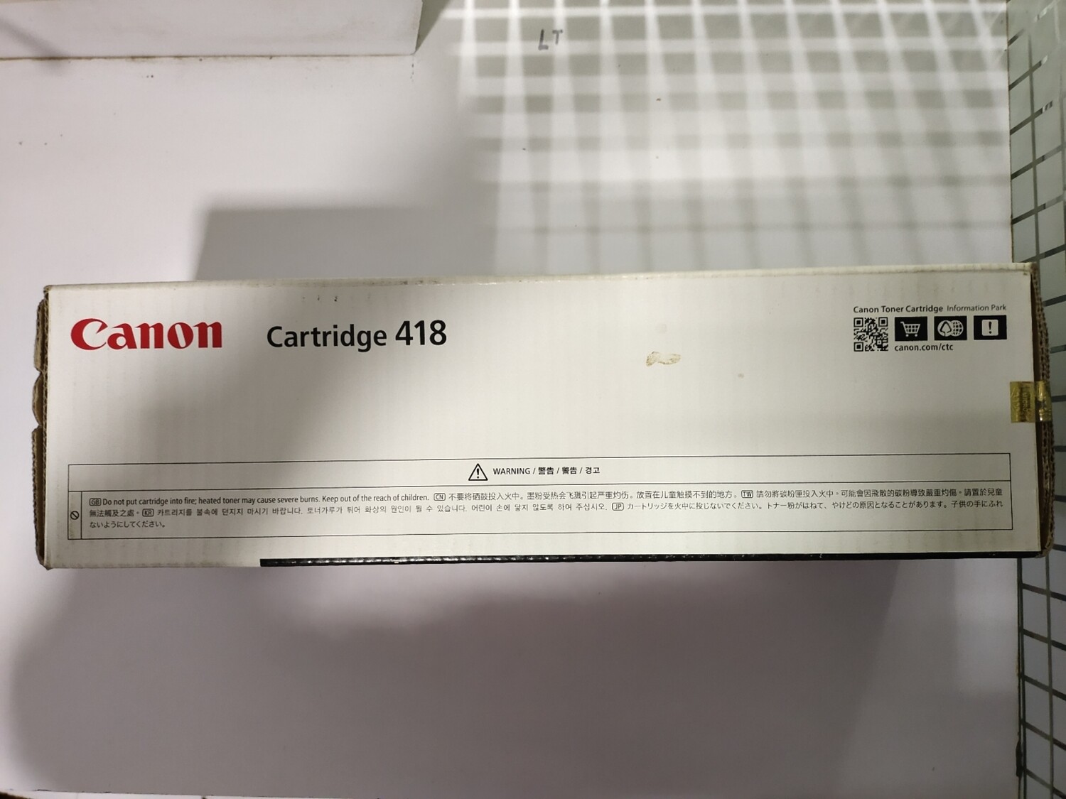 Canon 418 Yellow Toner Cartridge