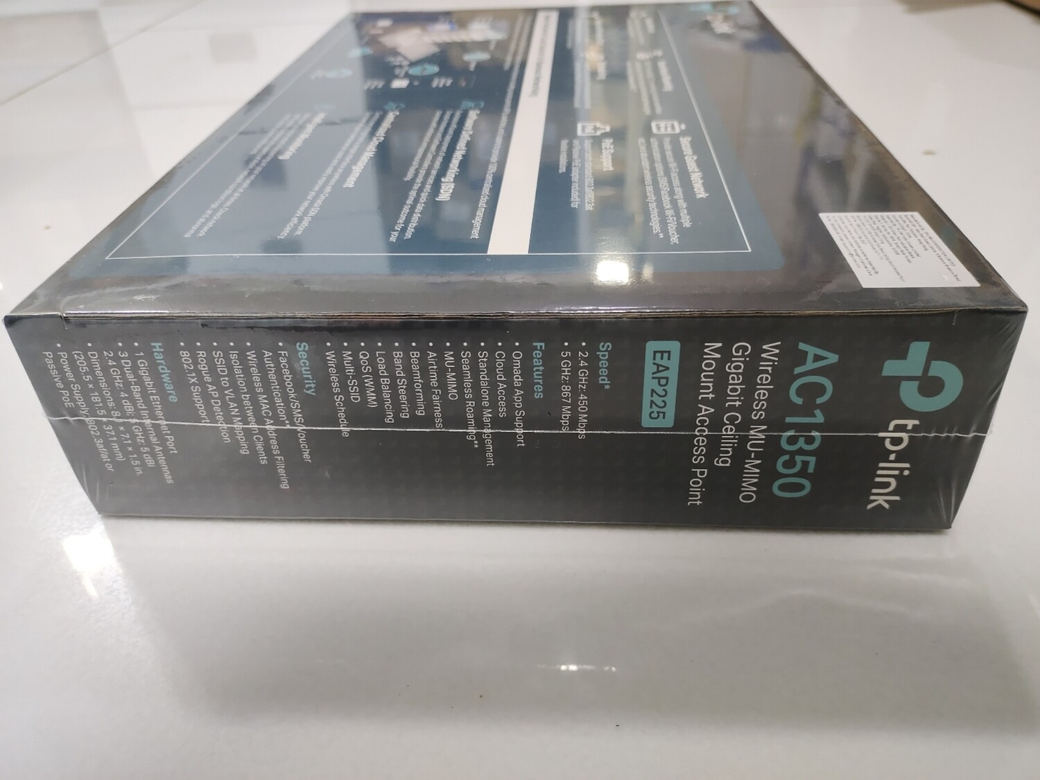 New, TP-Link AC1350 EAP225 Gigabit Ceiling Mount Access Point New, TP-Link AC1350 EAP225 Gigabit Ceiling Mount Access Point