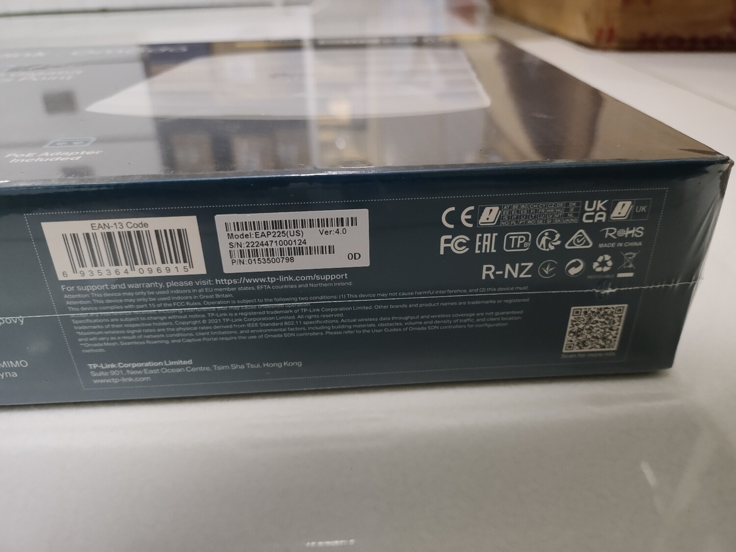 New, TP-Link AC1350 EAP225 Gigabit Ceiling Mount Access Point New, TP-Link AC1350 EAP225 Gigabit Ceiling Mount Access Point