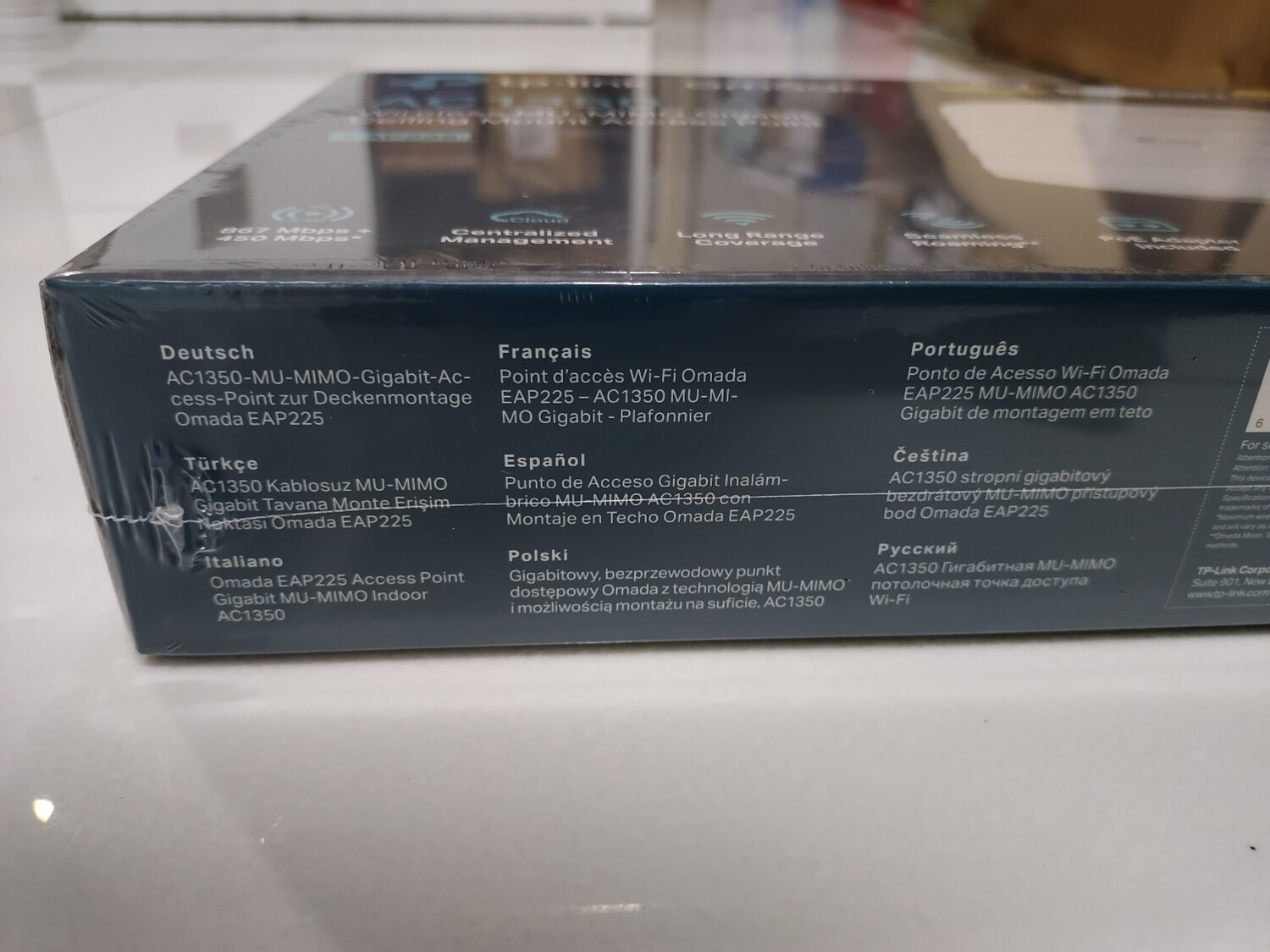 New, TP-Link AC1350 EAP225 Gigabit Ceiling Mount Access Point New, TP-Link AC1350 EAP225 Gigabit Ceiling Mount Access Point