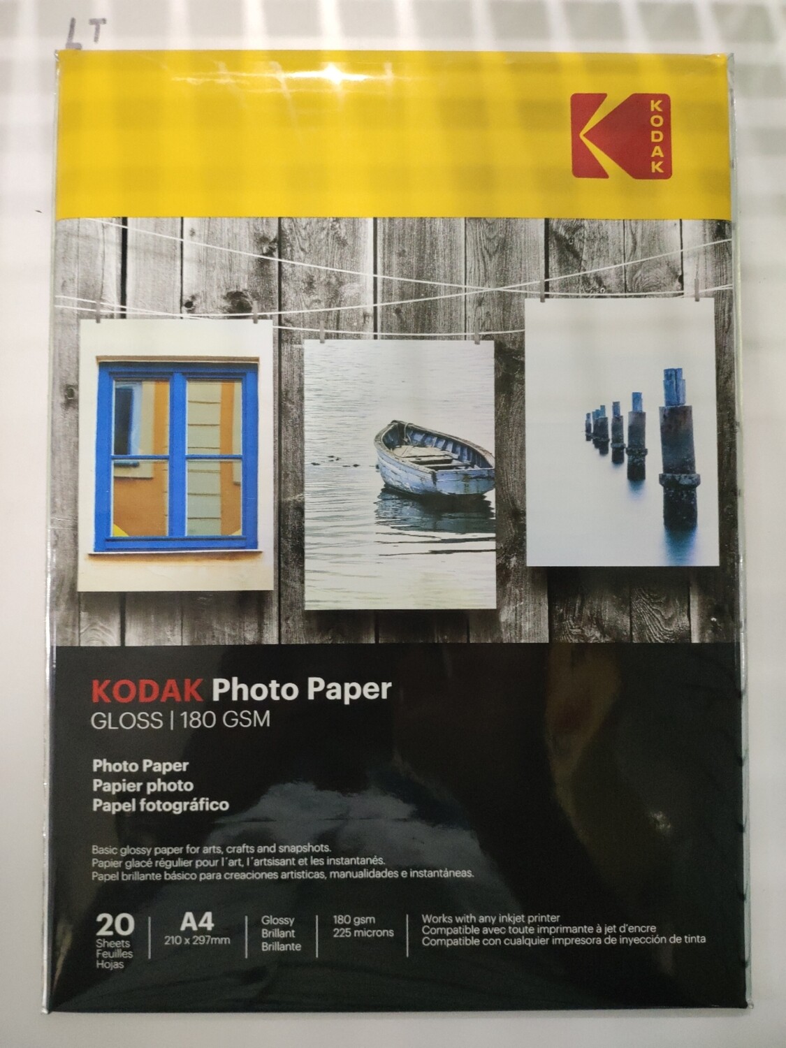 Kodak 180gsm A4 210x297mm Glossy Photo Paper