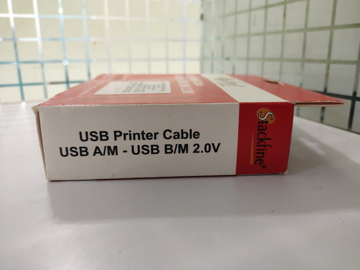 Stackfine 3mtr USB Printer Cable, Black Stackfine 3mtr USB Printer Cable, Black