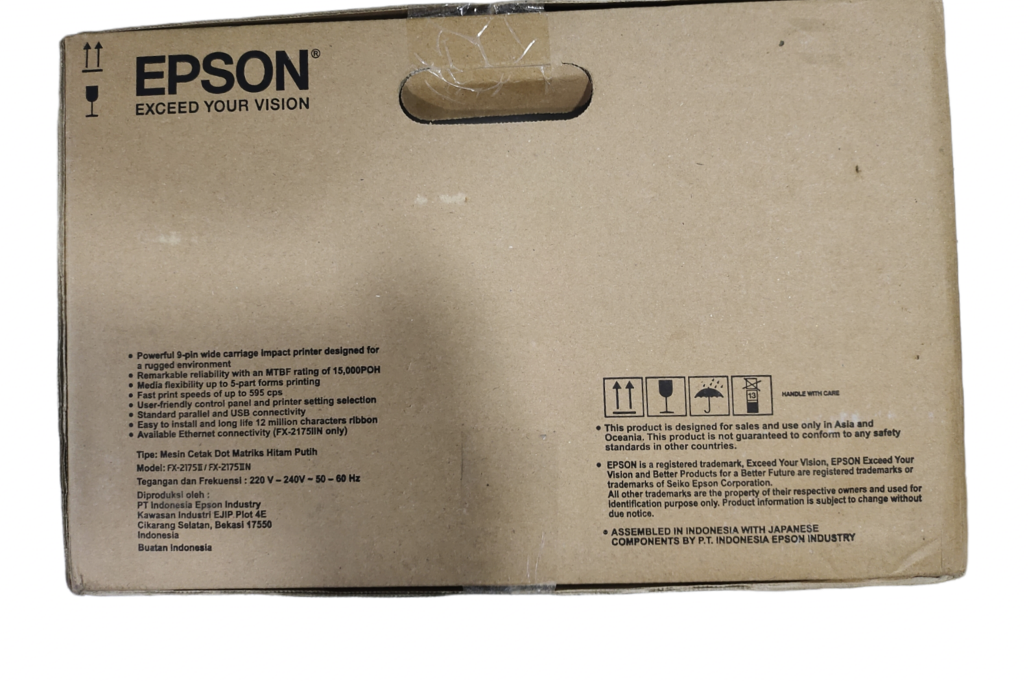 Epson FX 2175II Dot Matrix Printer