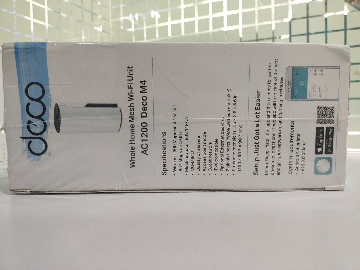 TP-Link Deco M4 AC1200 Whole Home Mesh Wi-Fi System TP-Link Deco M4 AC1200 Whole Home Mesh Wi-Fi System