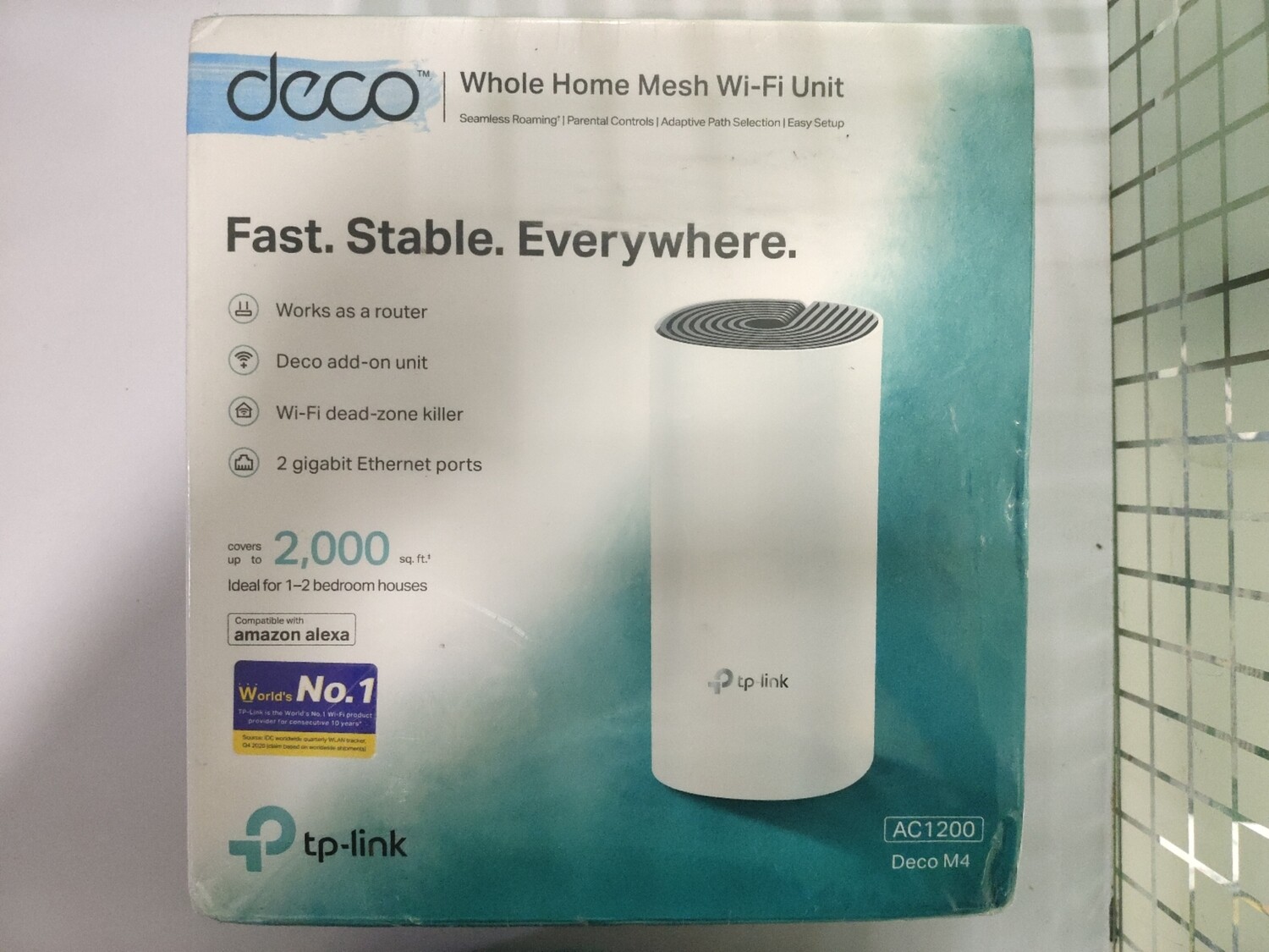 TP-Link Deco M4 AC1200 Whole Home Mesh Wi-Fi System TP-Link Deco M4 AC1200 Whole Home Mesh Wi-Fi System
