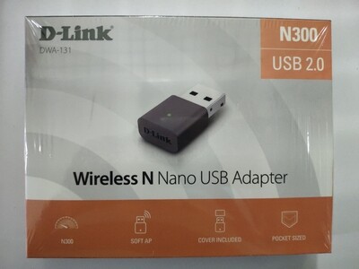 D-Link DWA-131 USB Nano Wireless Adapter D-Link DWA-131 USB Nano Wireless Adapter