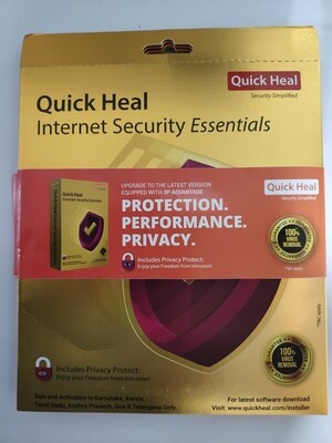 5 User, 1 Year, Quick Heal Internet Security Essentials
