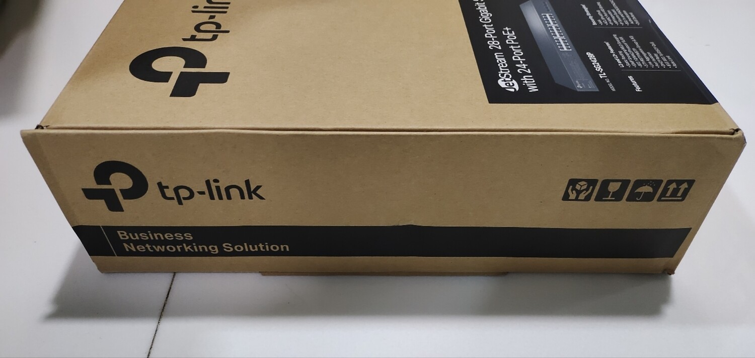 TP-Link SG2428P JetStream 28-Port Gigabit Smart Switch, 24 PoE+ Ports